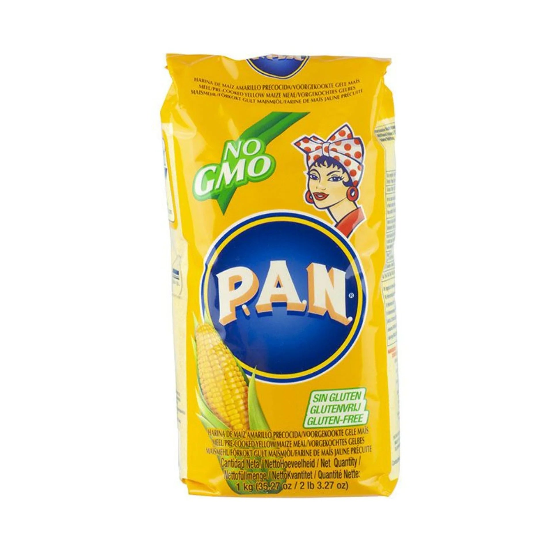 PAN Maizemehl Gelb (Yellow Corn Flour) 1kg by PAN